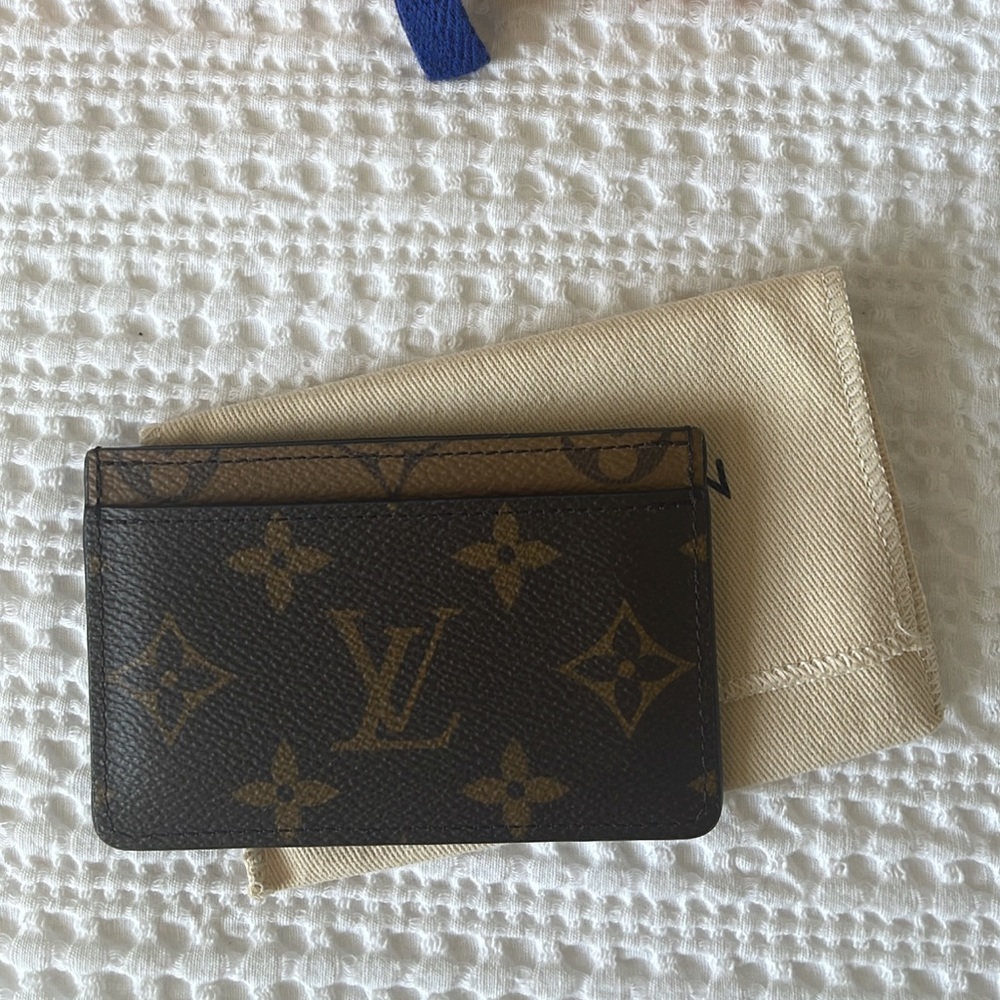 LV Reverse monogram cardholder